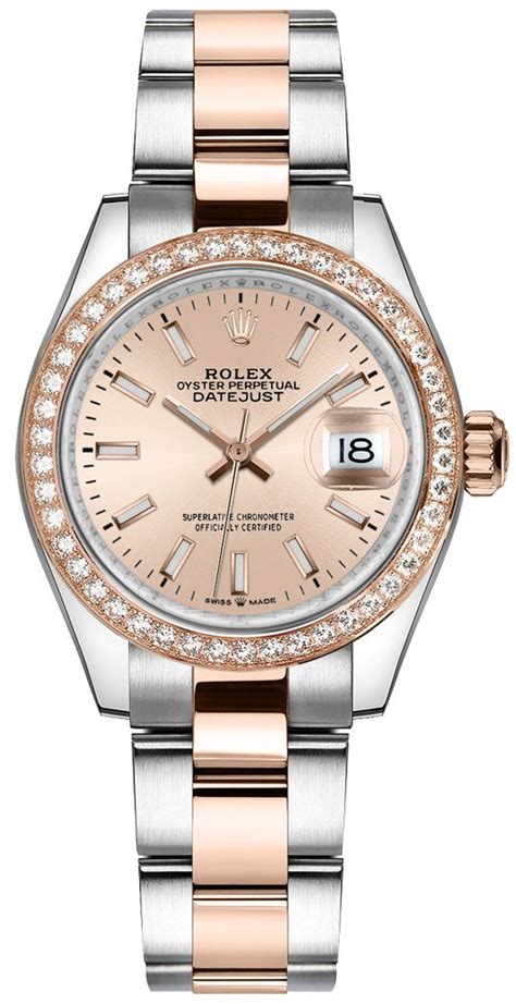 rolex or rose femme|rolex femme prix.